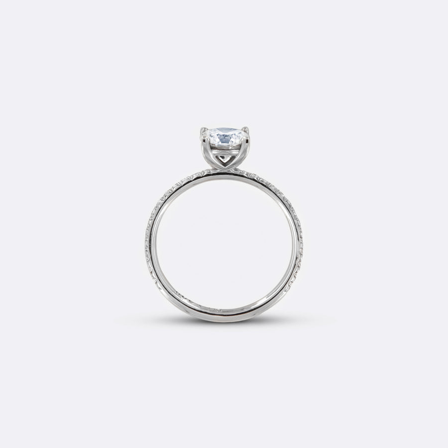 SOLITAIRE PAVÉ ring