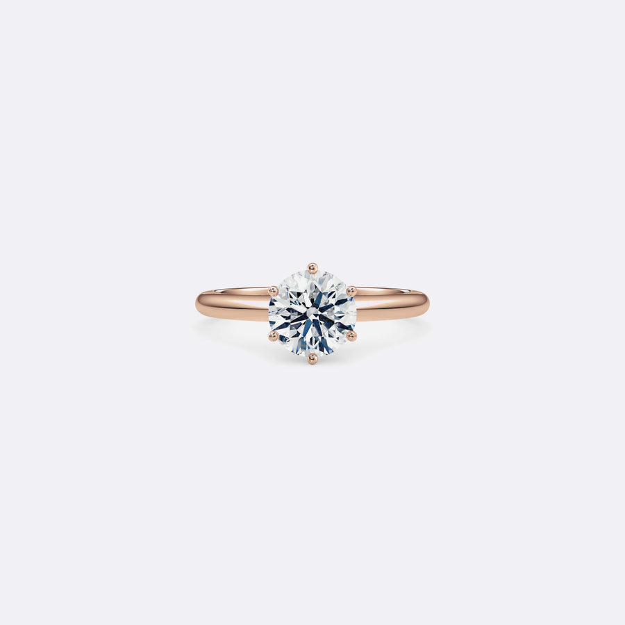 SOLITAIRE 6 PRONGS Ring