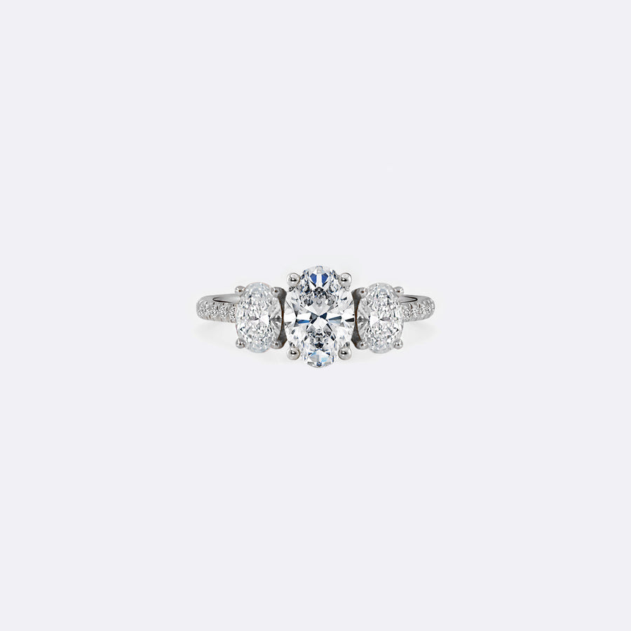 PERFECT TRIO PAVÉ Ring