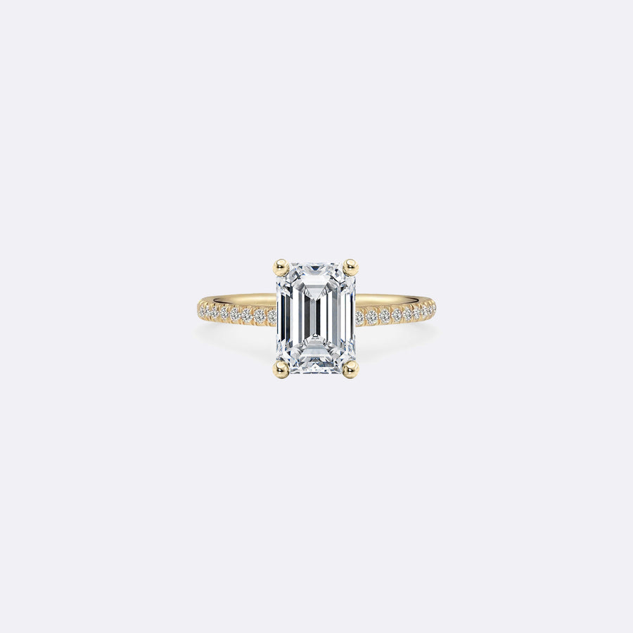 SOLITAIRE PAVÉ ring