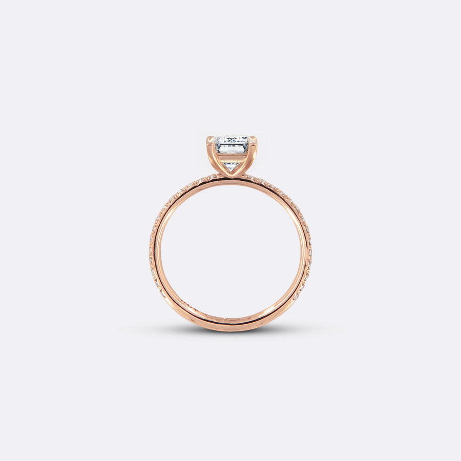 SOLITAIRE PAVÉ Ring