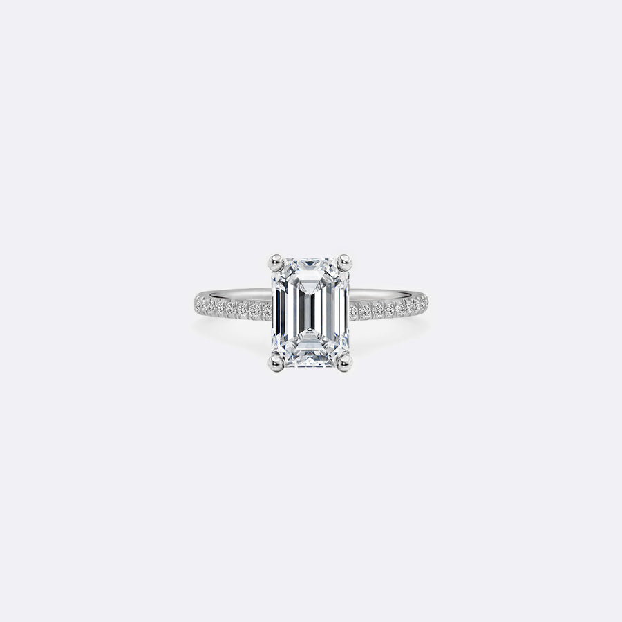 SOLITAIRE PAVÉ Ring