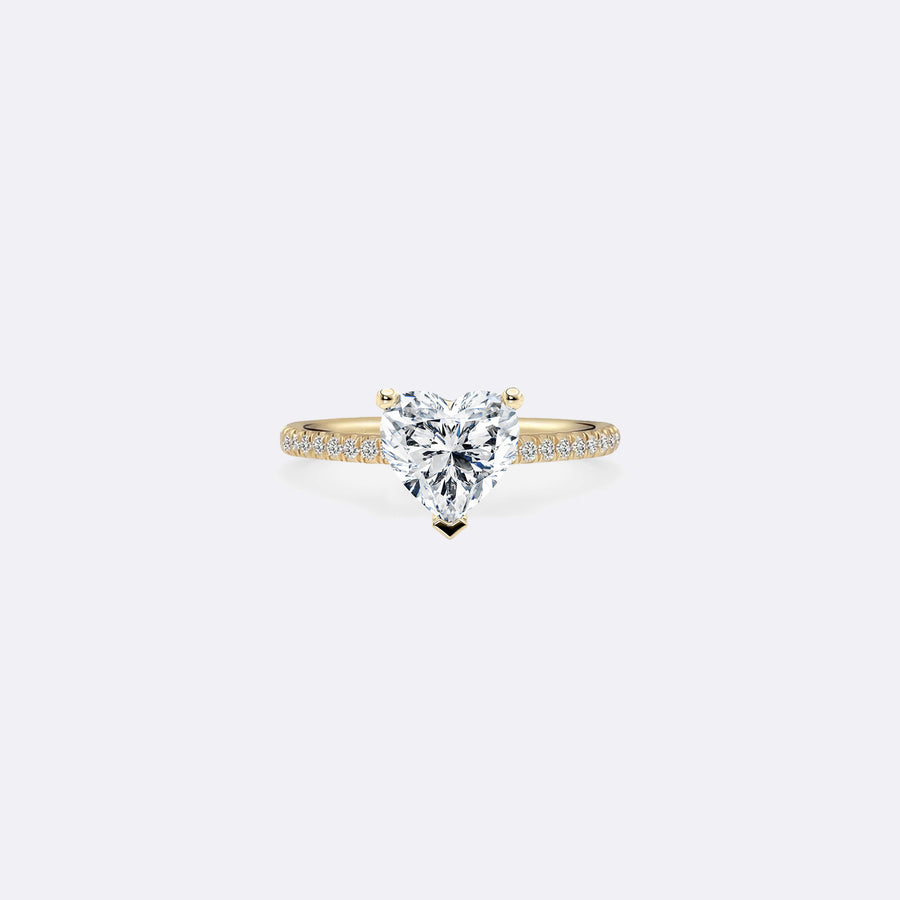 SOLITAIRE PAVÉ ring