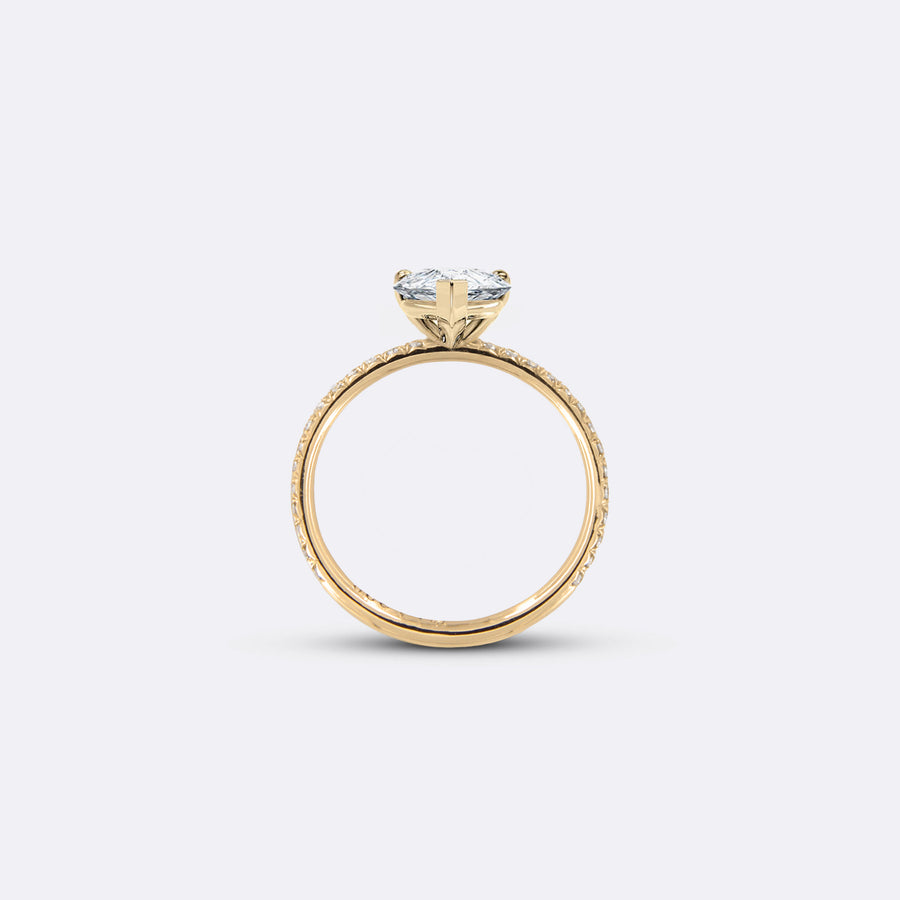 SOLITAIRE PAVÉ Ring