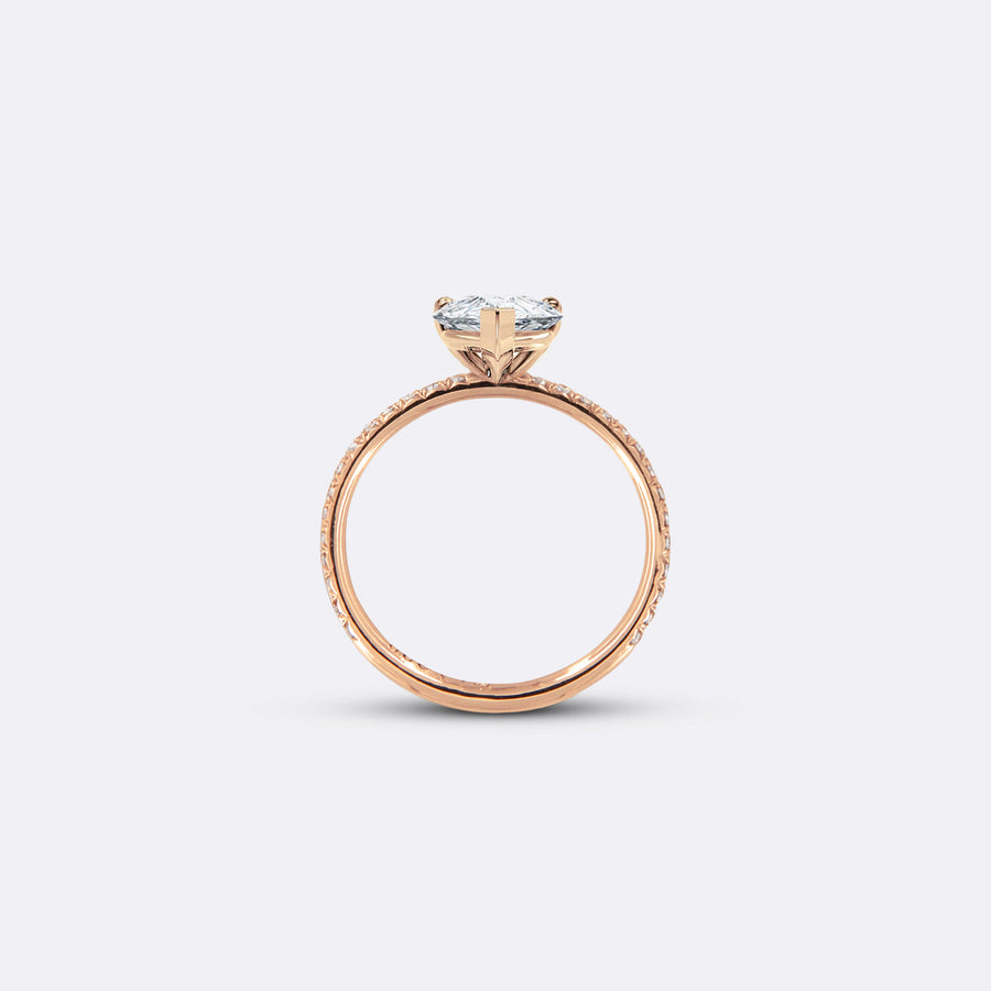 SOLITAIRE PAVÉ ring