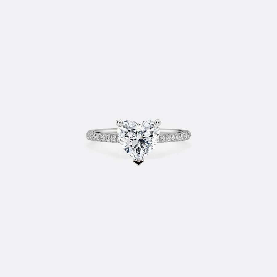 SOLITAIRE PAVÉ Ring