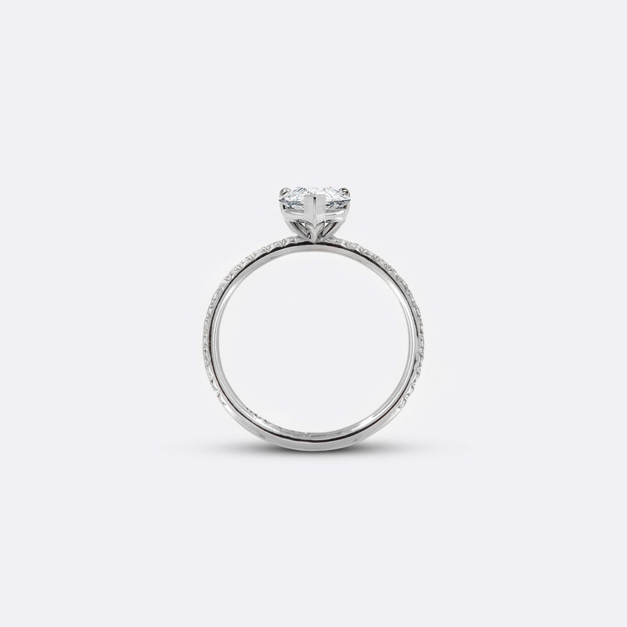 SOLITAIRE PAVÉ Ring