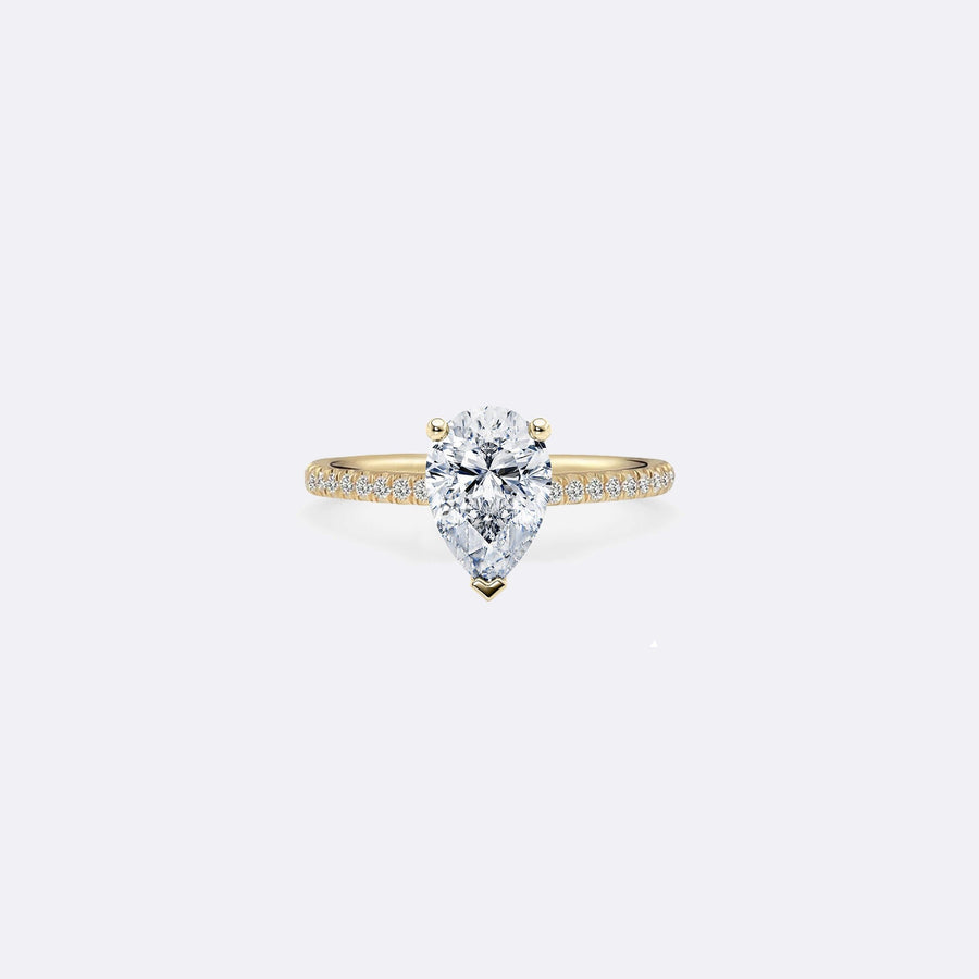 SOLITAIRE PAVÉ ring