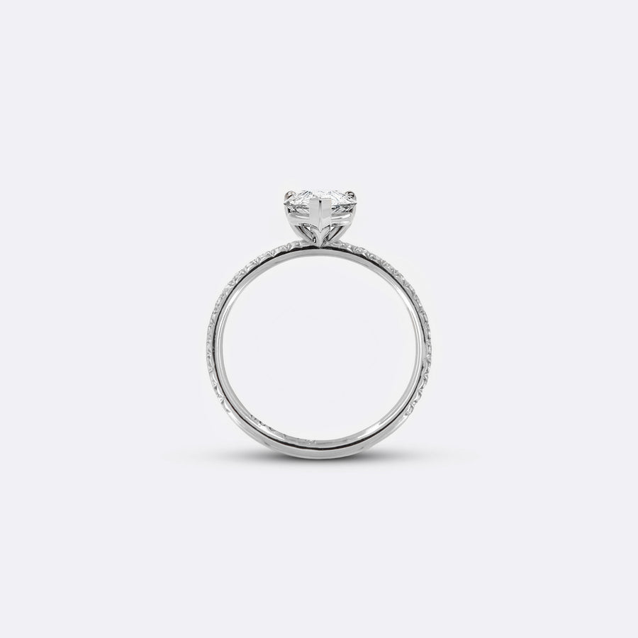 SOLITAIRE PAVÉ Ring