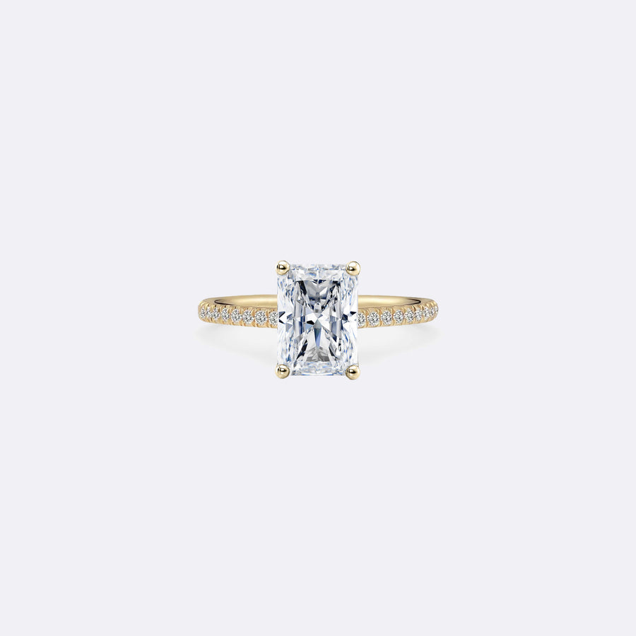 SOLITAIRE PAVÉ ring