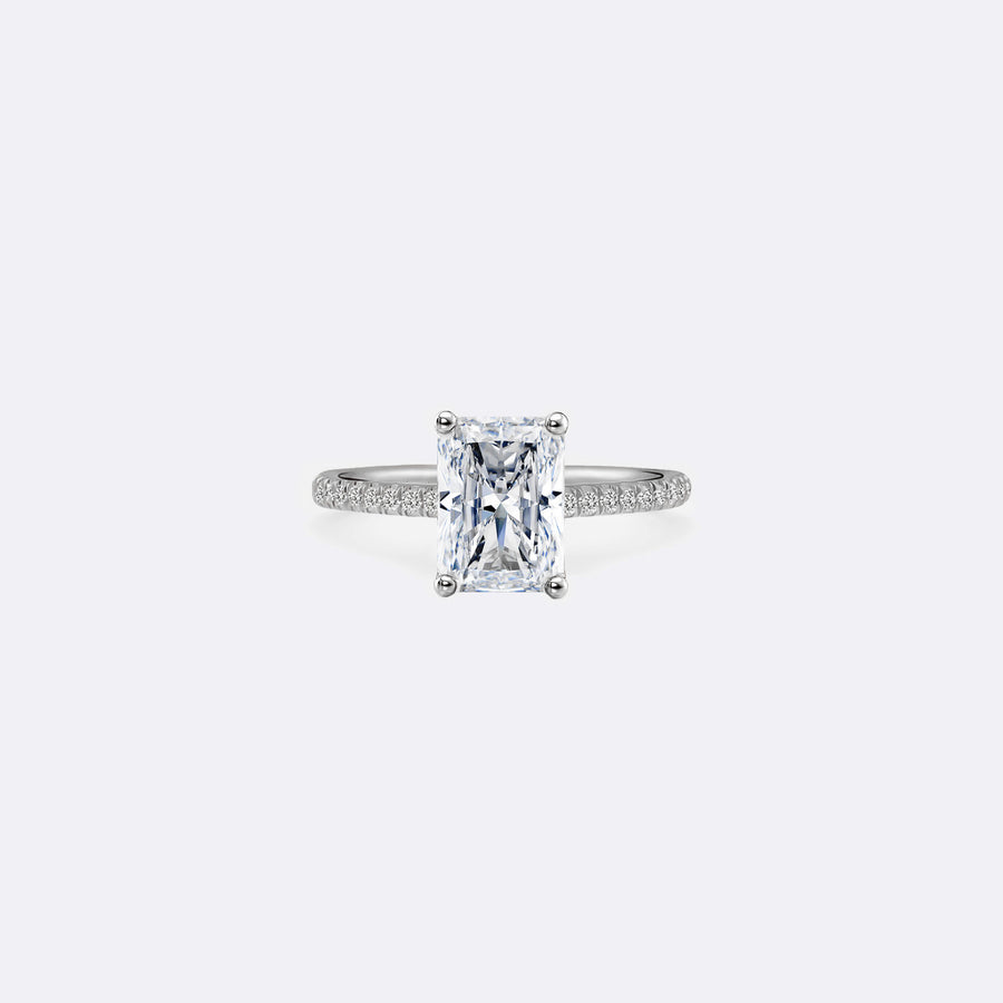 SOLITAIRE PAVÉ Ring