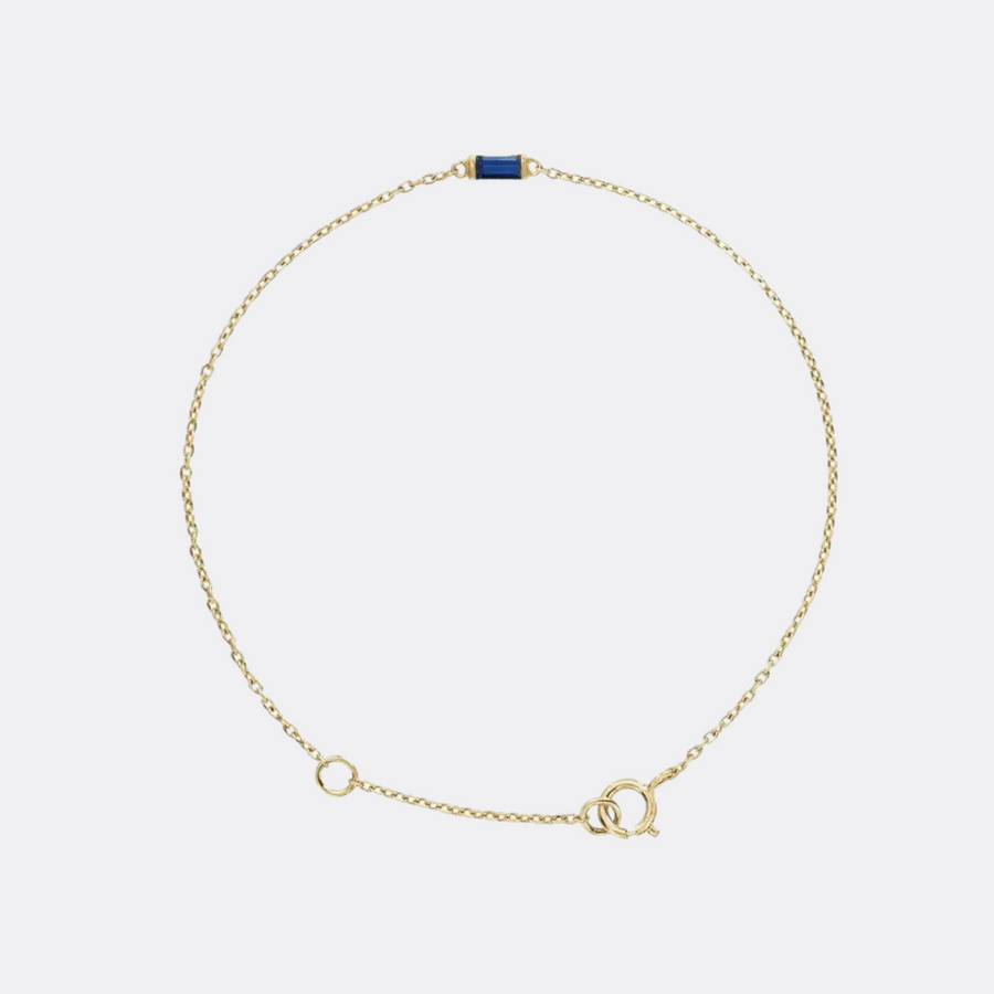 SAPPHIRE BAGUETTE bracelet