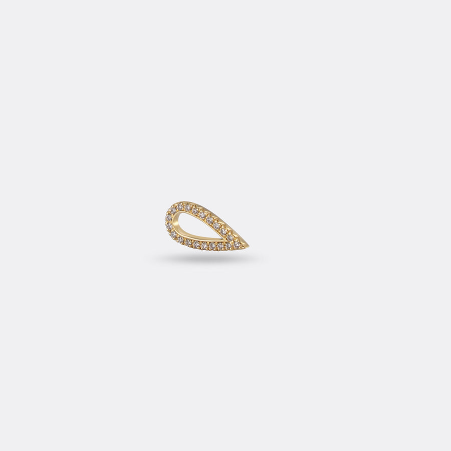 PAVÉ PEAR Charm