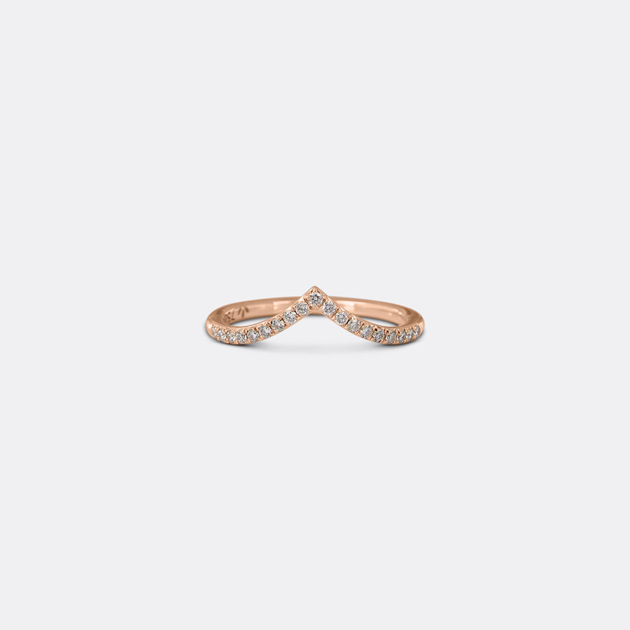 V PAVÉ ring