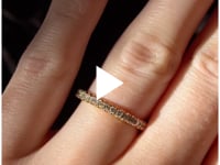 PAVÉ Ring midi